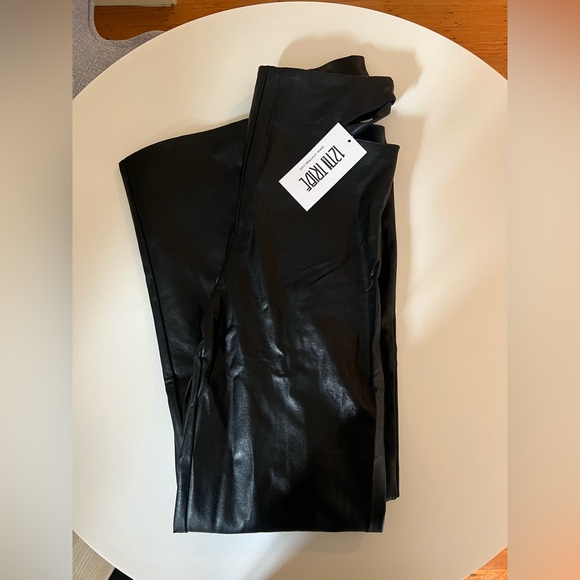 12th Tribe Vault Cutout Leather Pants - Picture 2 of 5